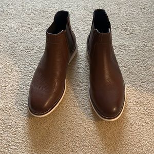 Johnston & Murphy men’s like new leather boots 10m brown
